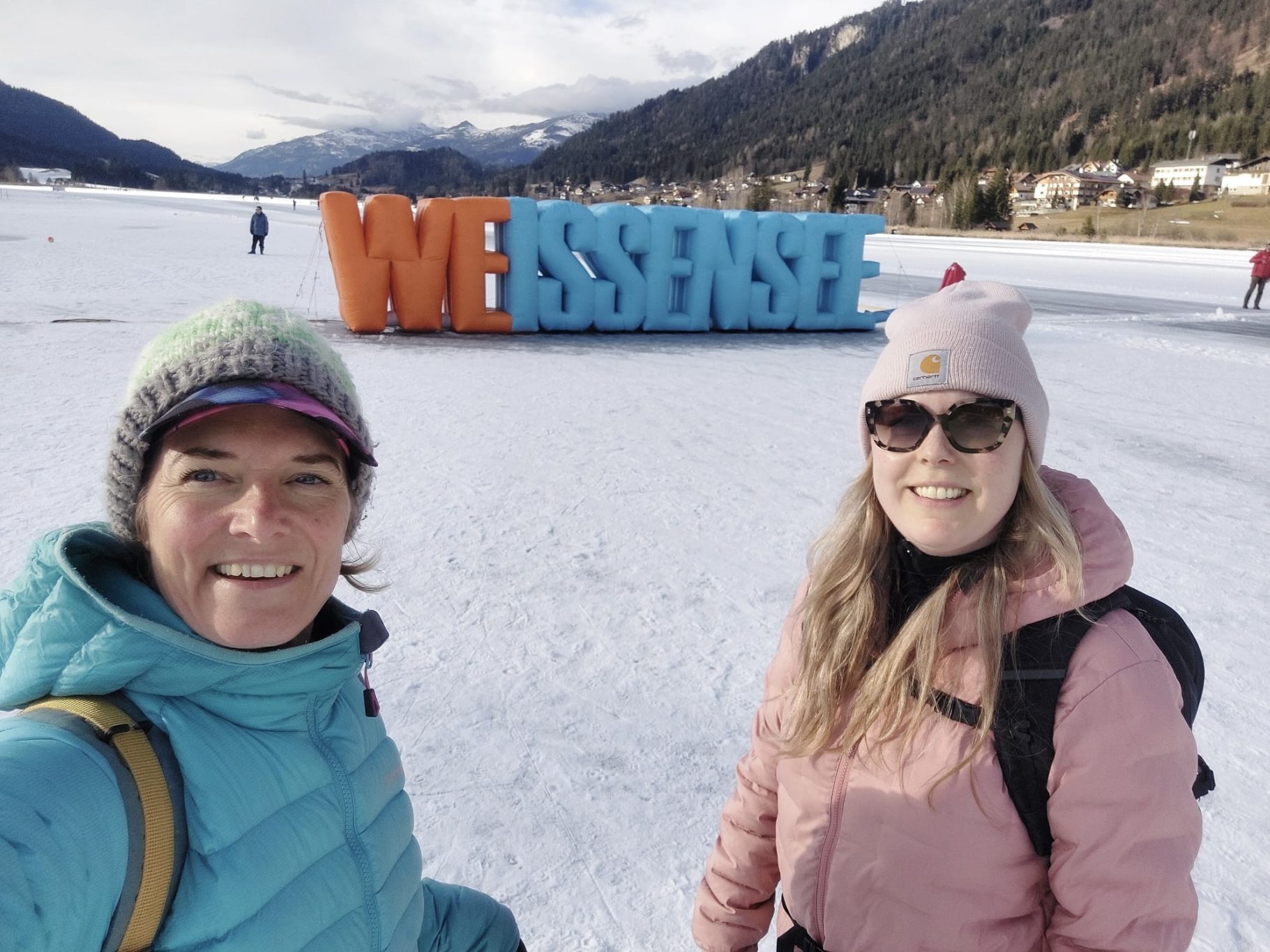 Schaatsen op de Weissensee